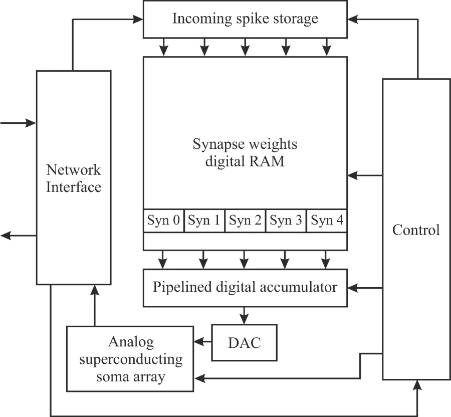 A high-level block diagram of the Neuron Core as part of the BrainFreeze concept. This image was adapted from Ref. [118] and then redrawn by authors. 